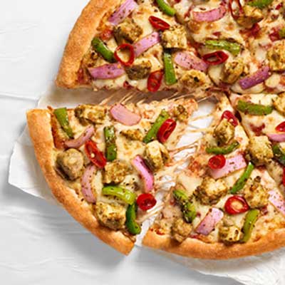 "Murg Malai Chicken Pizza ( Pizza hut) (Medium) - Click here to View more details about this Product